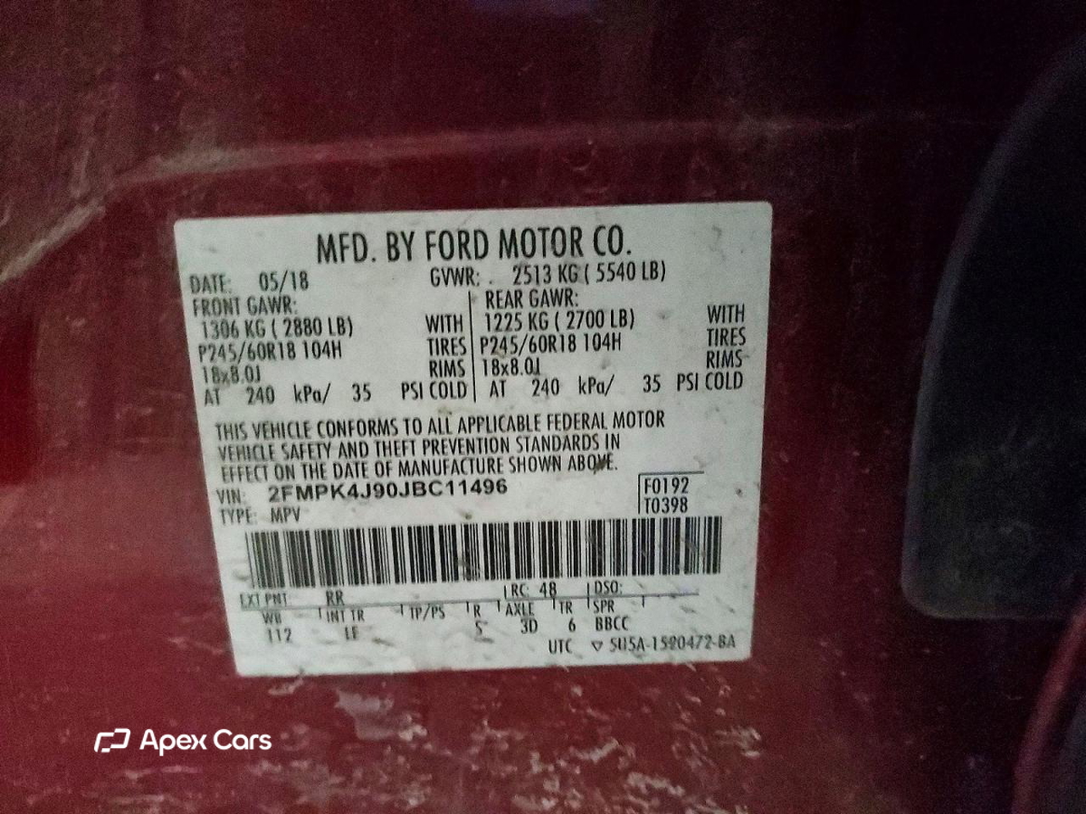 Ford Edge 2018