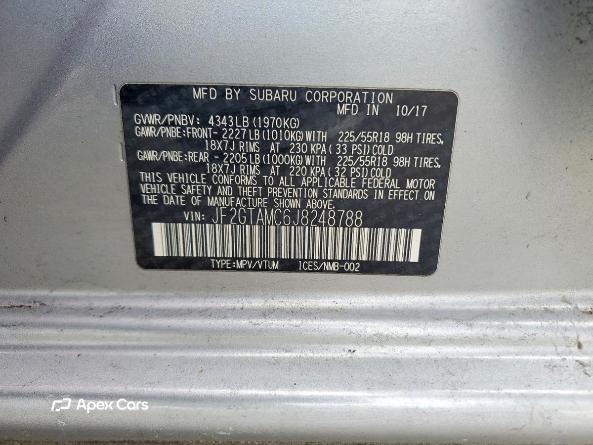 Subaru XV 2018