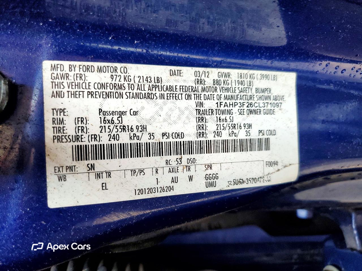 Ford Focus 2012