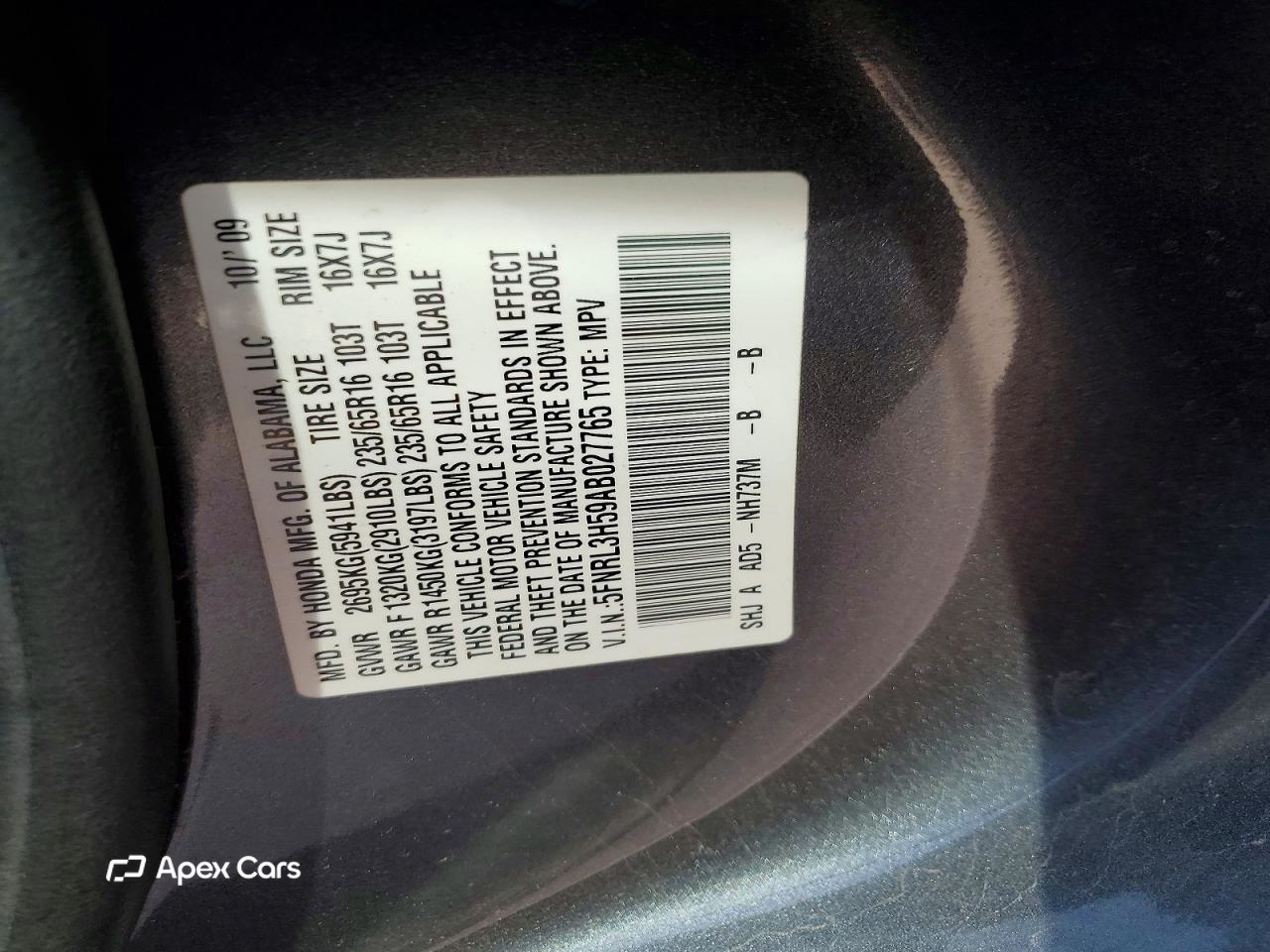 Honda Odyssey 2010