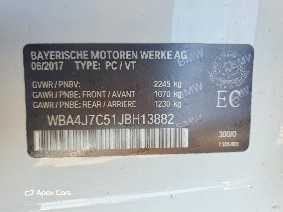 BMW Series 4 2018