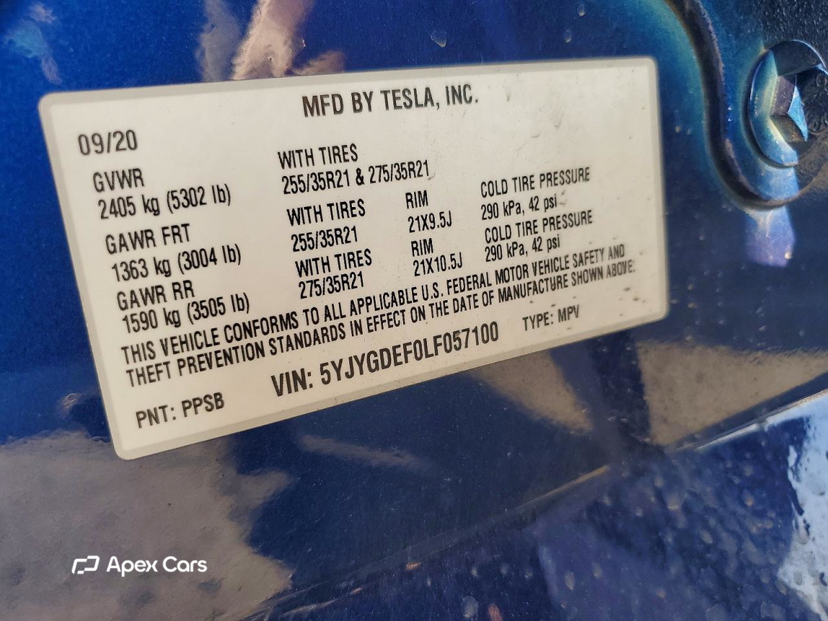 Tesla Model Y 2020
