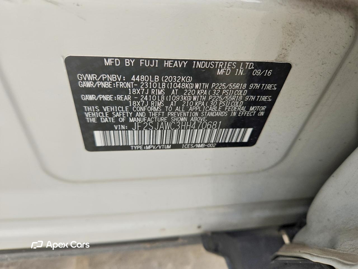 Subaru Forester 2017