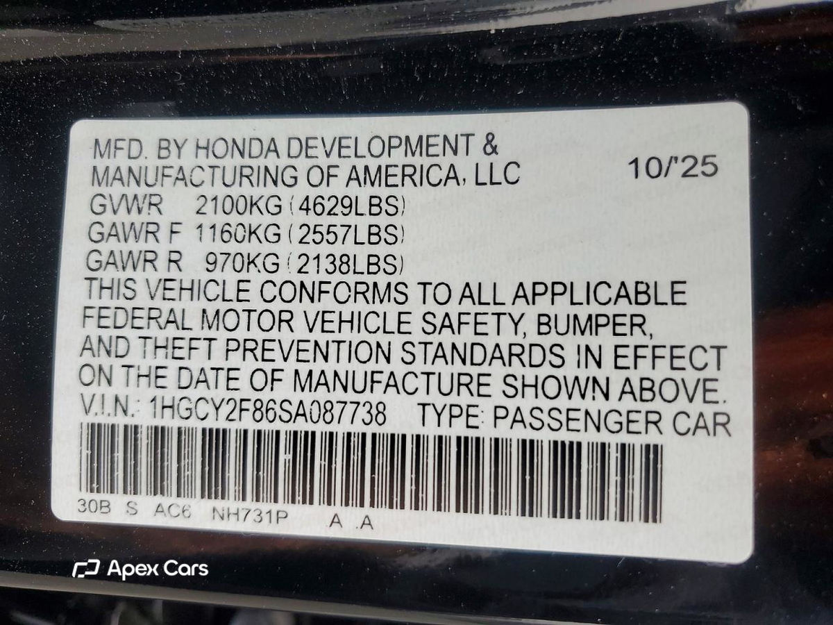 Honda Accord 2025