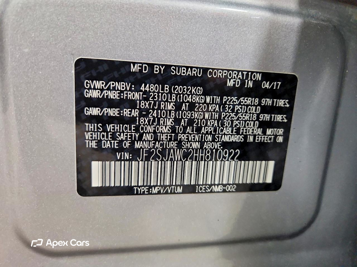 Subaru Forester 2017