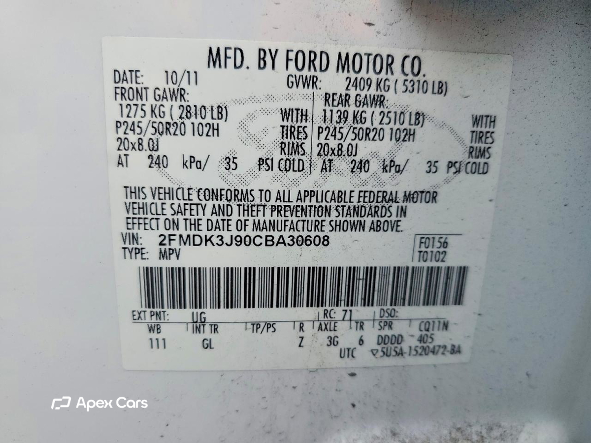 Ford Edge 2012