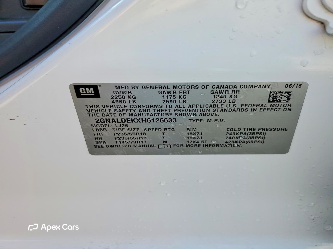 Chevrolet Equinox 2017