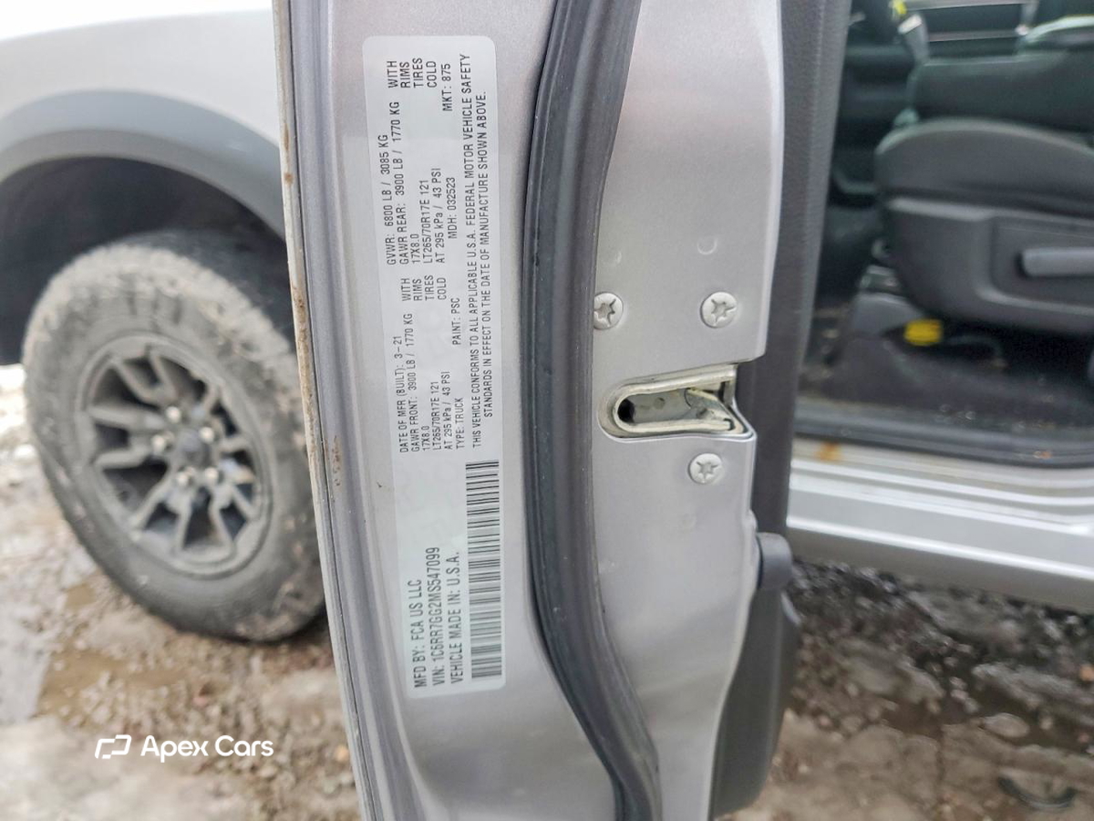RAM 1500 2021