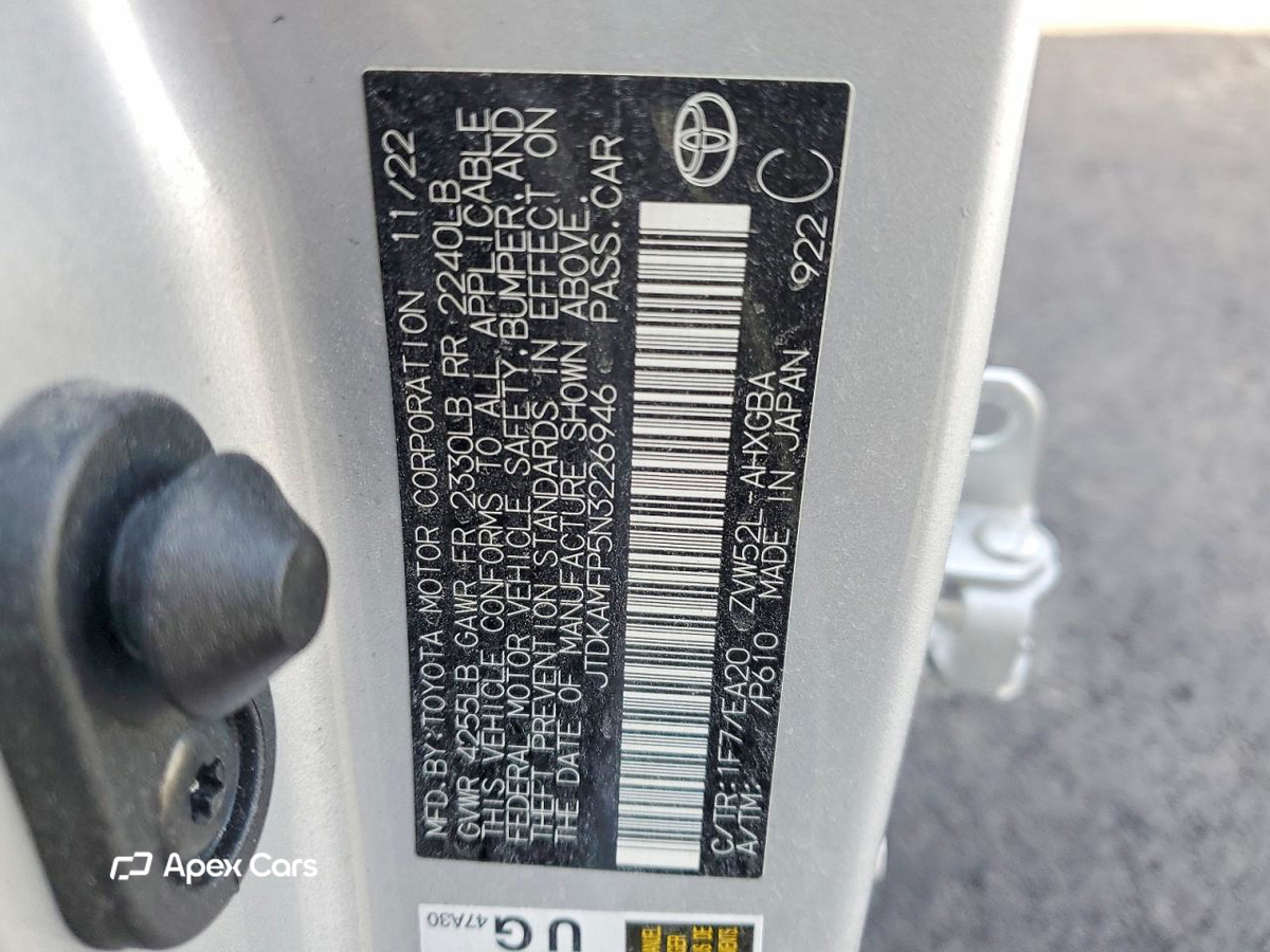 Toyota Prius 2022