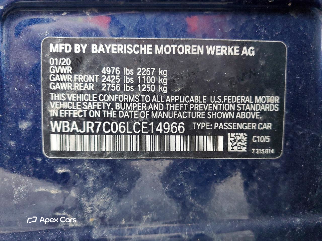 BMW Series 5 2020