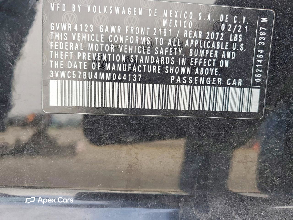 Volkswagen Jetta 2021