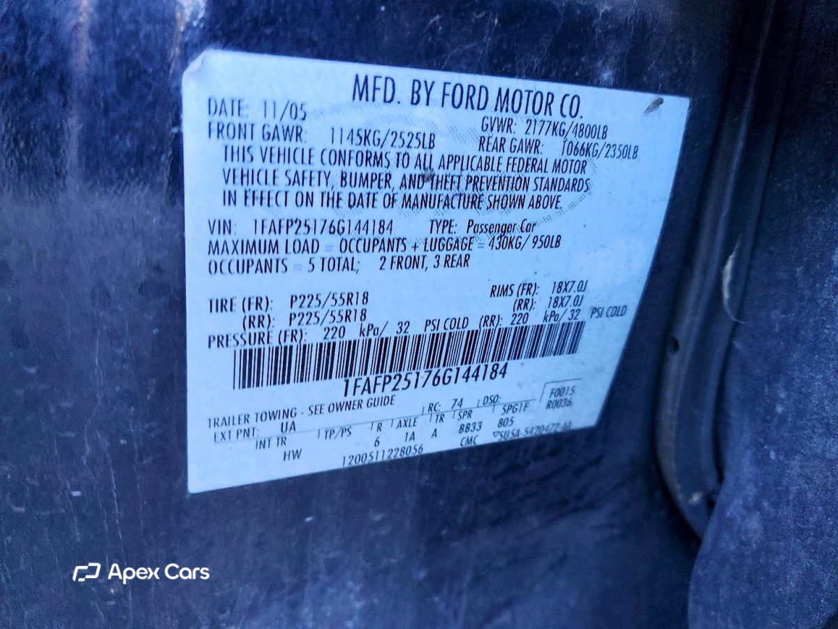 Ford Five Hundred 2006