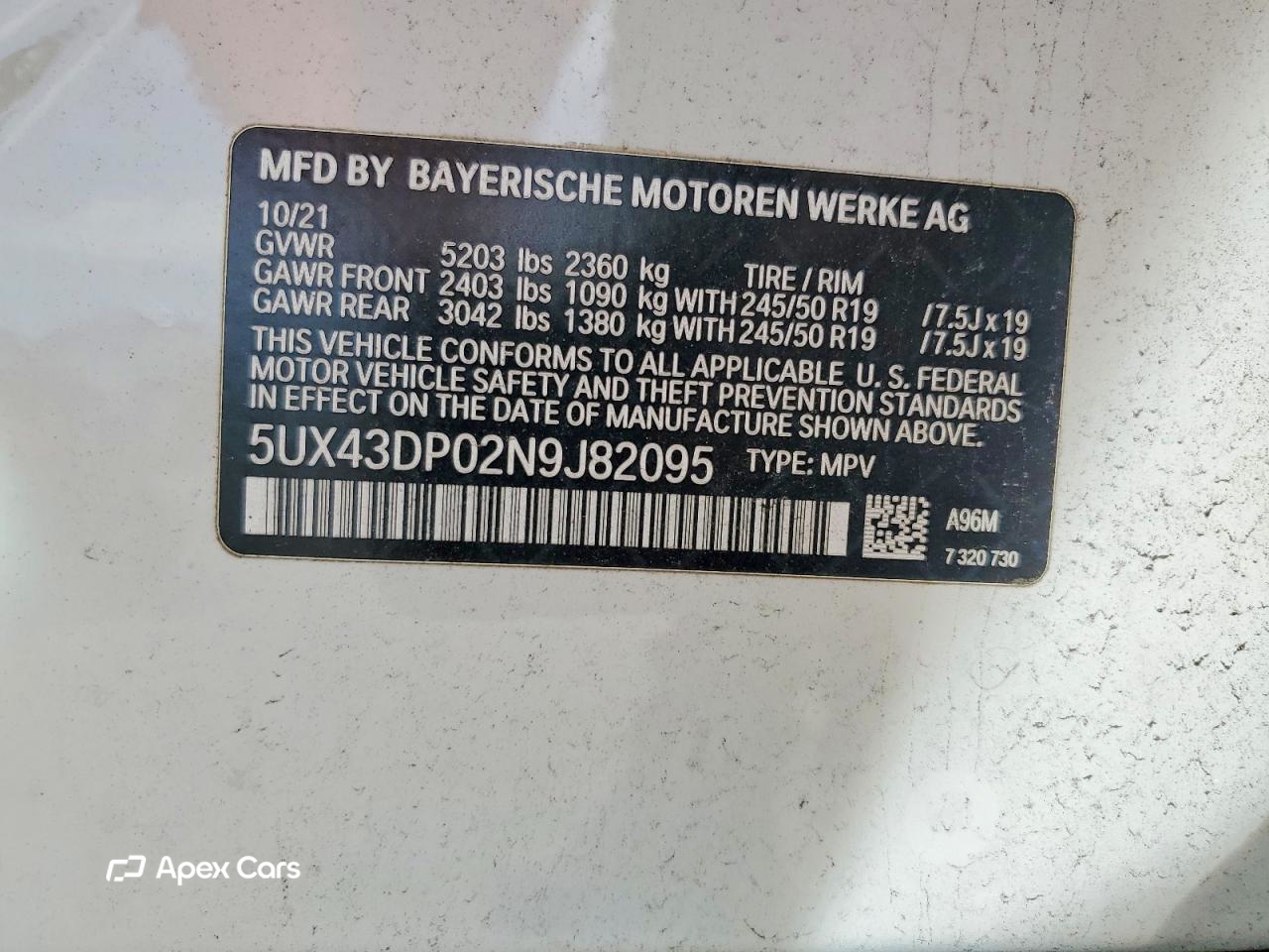 BMW X3 2022