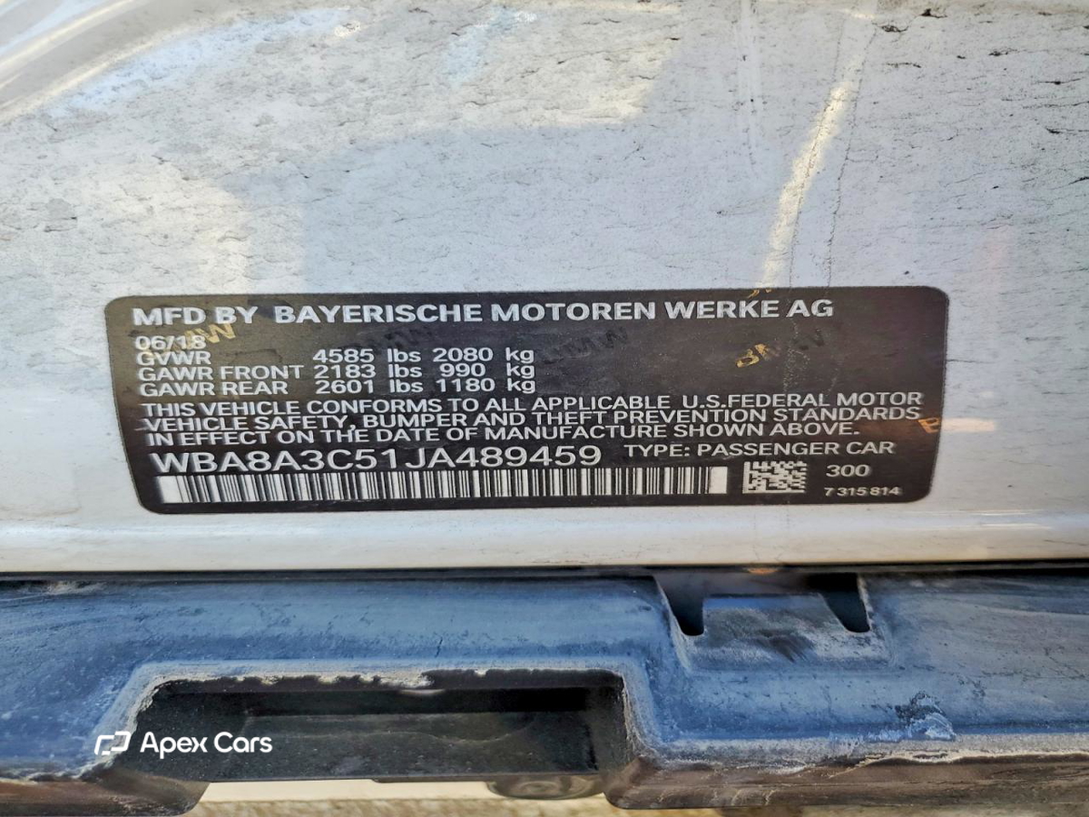 BMW Series 3 2018