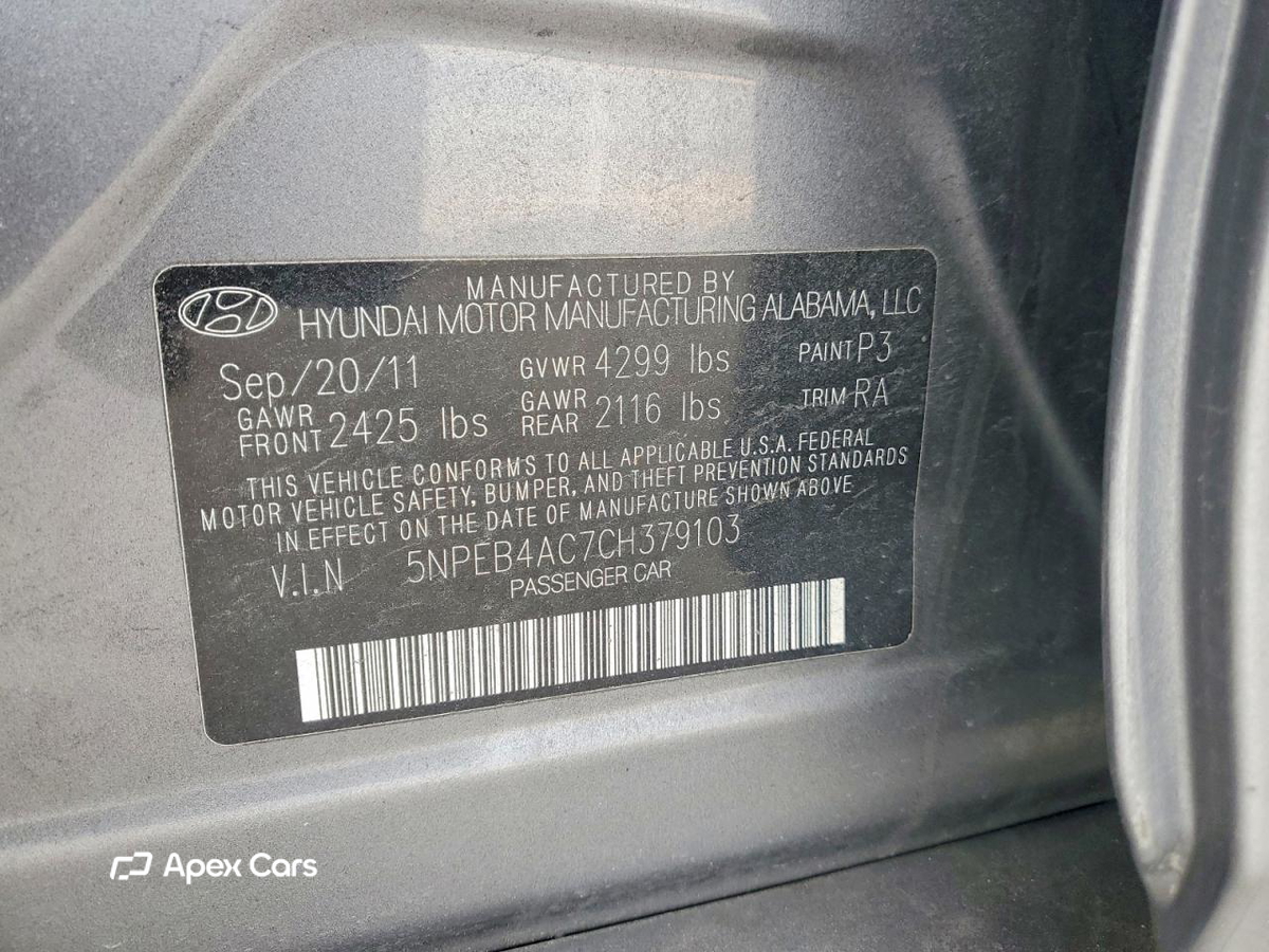 Hyundai Sonata 2012