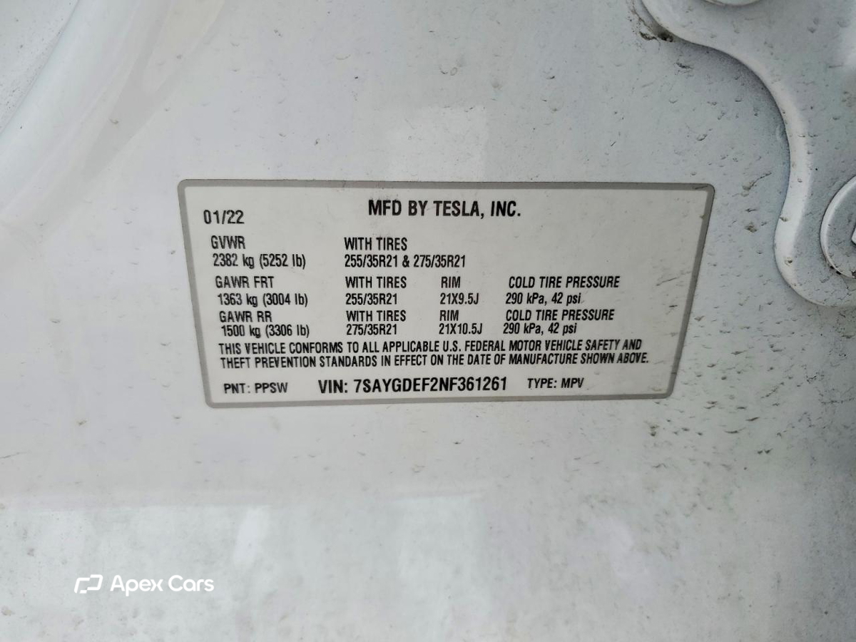 Tesla Model Y 2022
