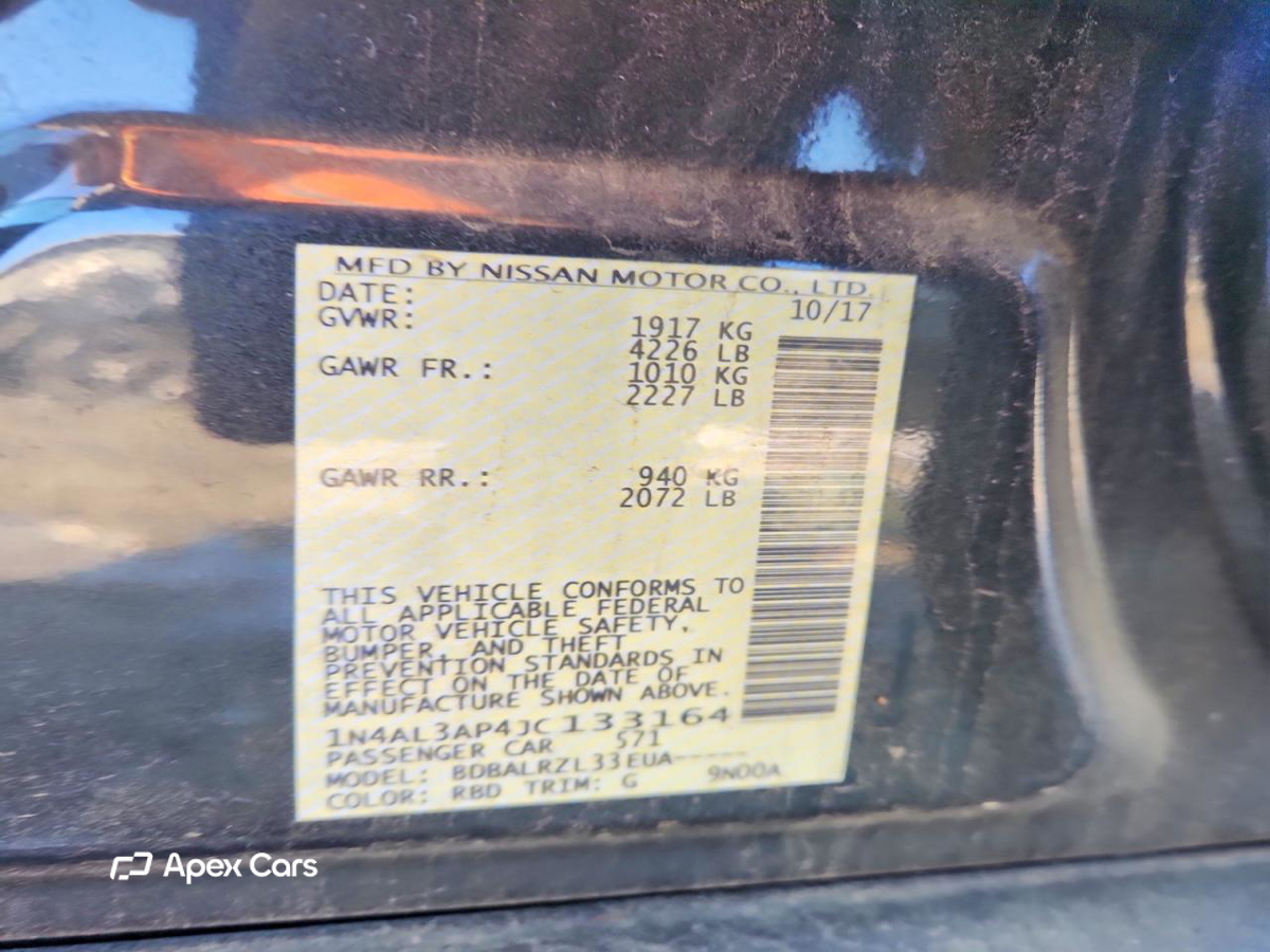 Nissan Altima 2018