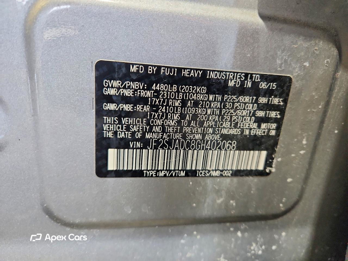 Subaru Forester 2016