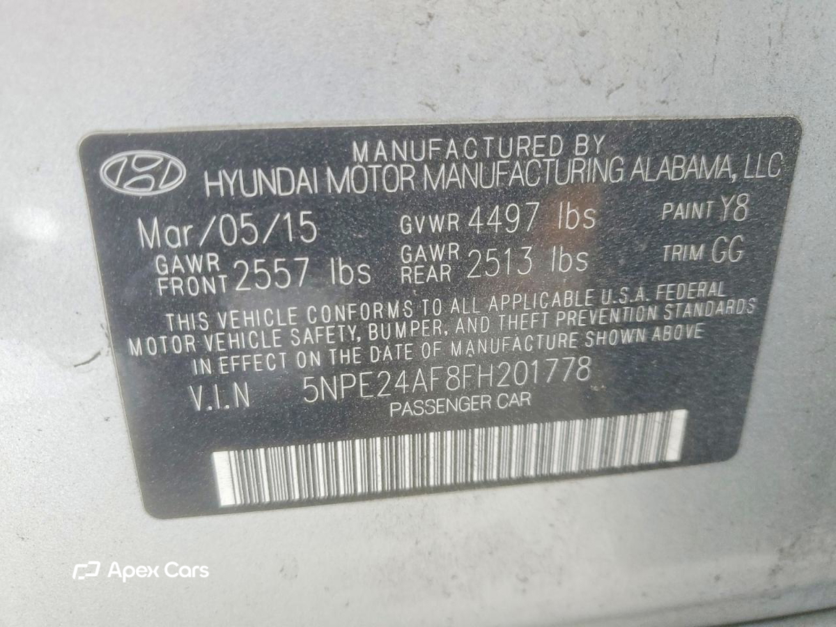 Hyundai Sonata 2015