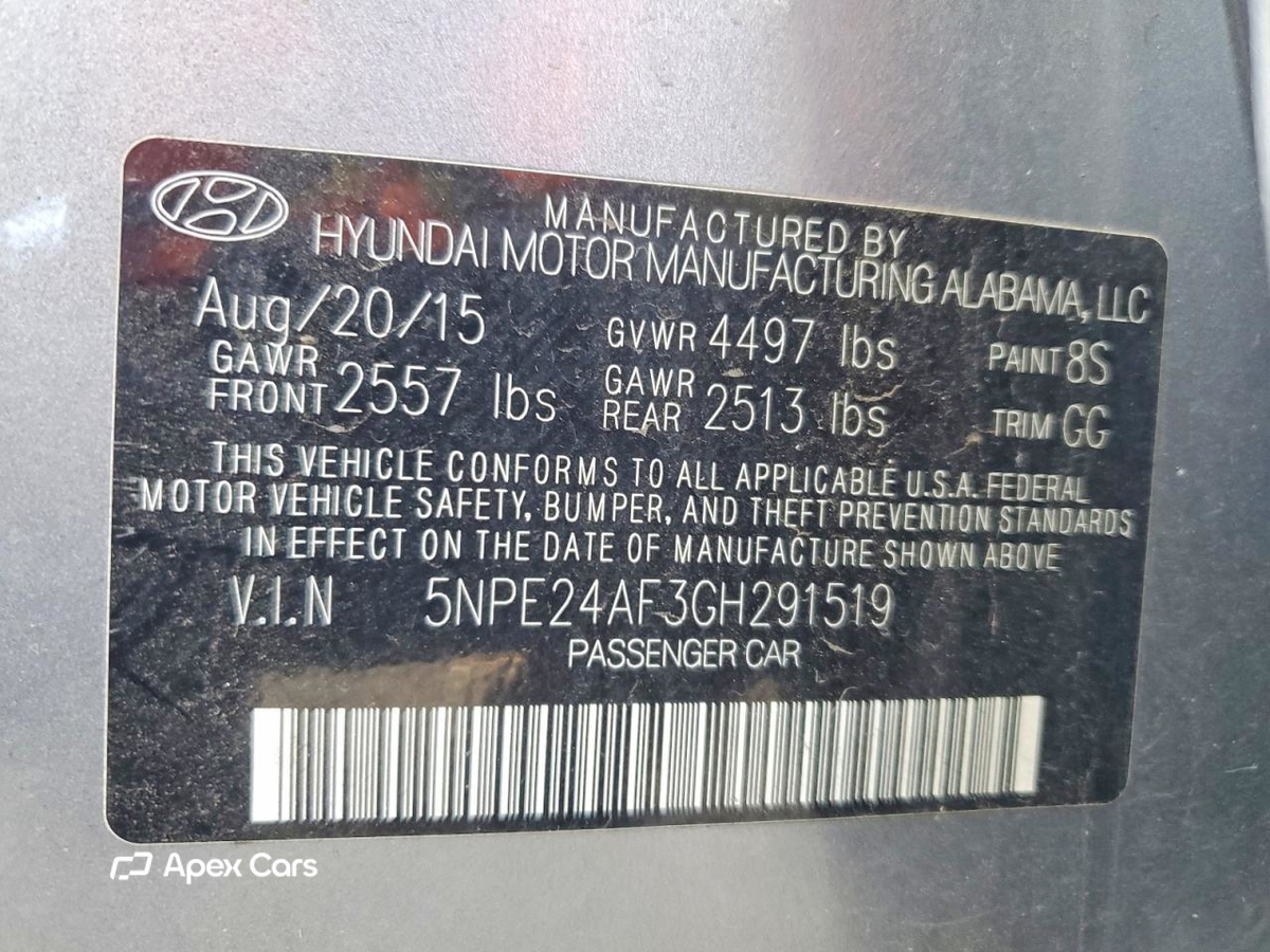 Hyundai Sonata 2016