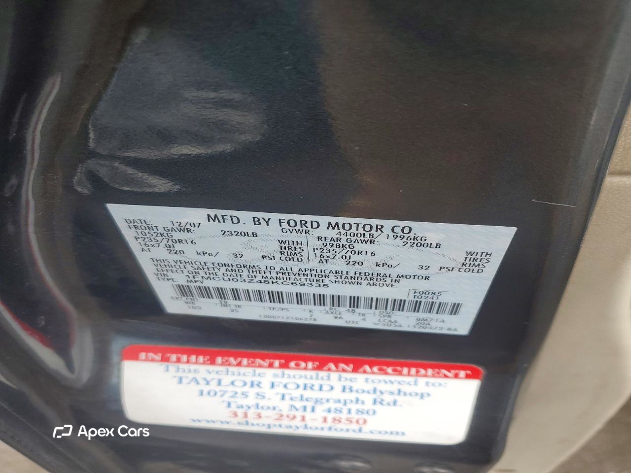 Ford Escape 2008