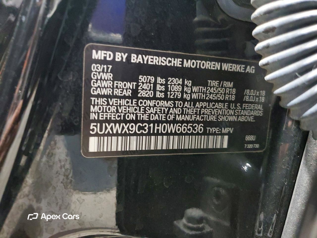 BMW X3 2017