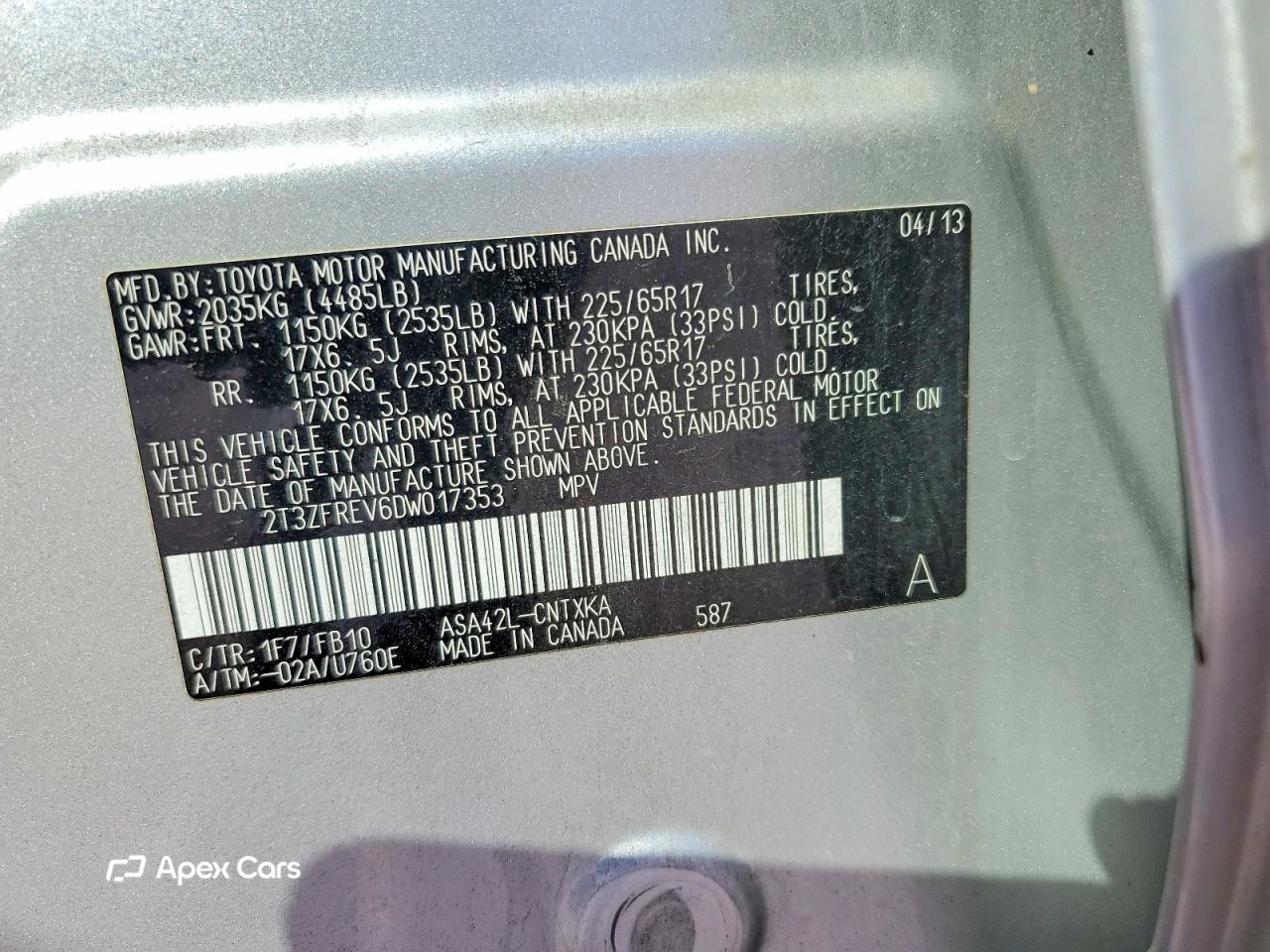 Toyota RAV 4 2013