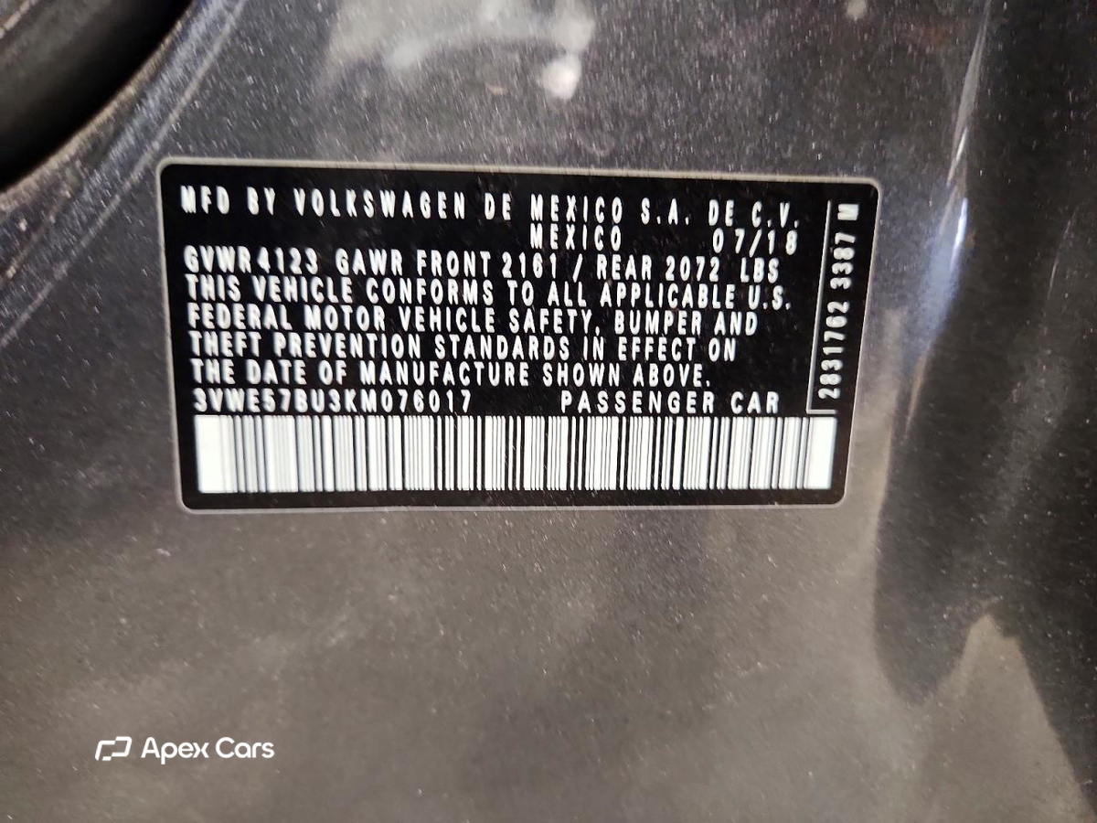 Volkswagen Jetta 2019