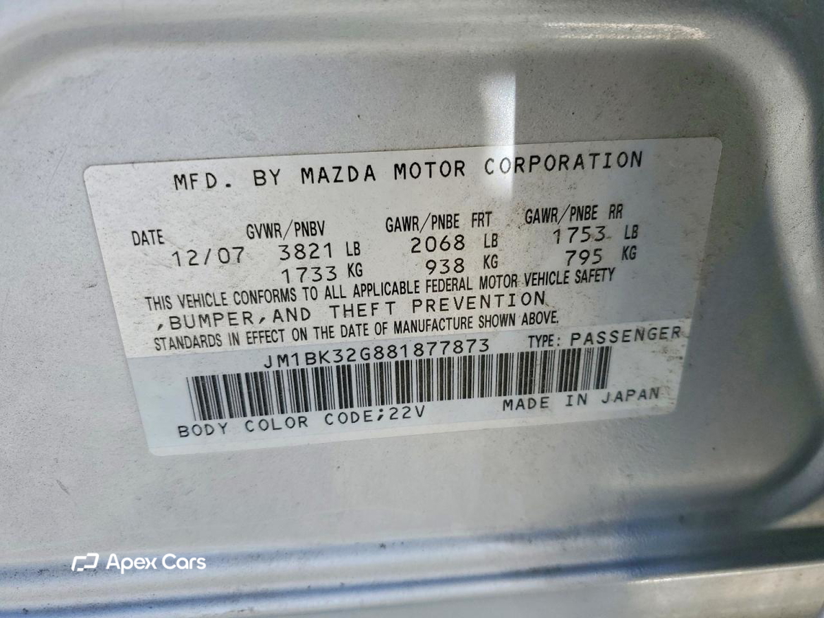 Mazda 3 2008