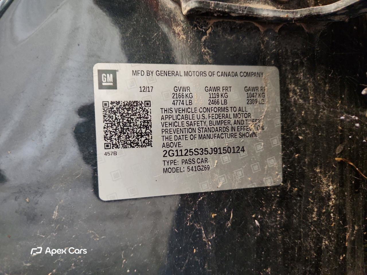 Chevrolet Impala 2018