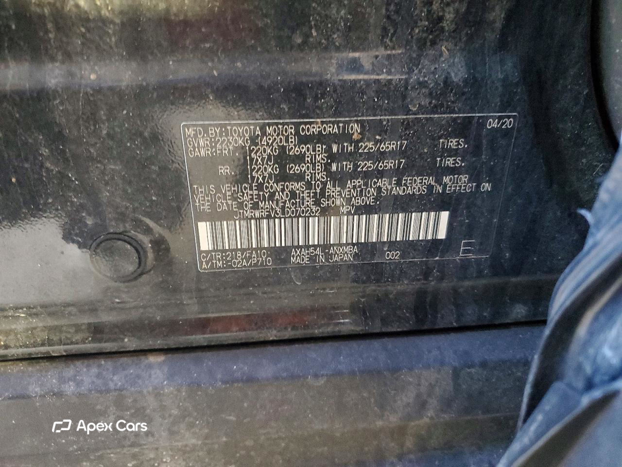 Toyota RAV 4 2020