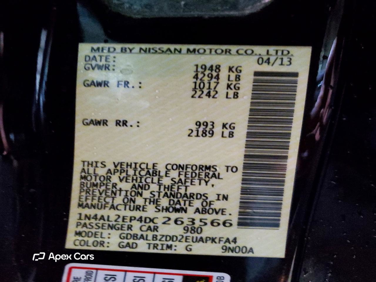 Nissan Altima 2013