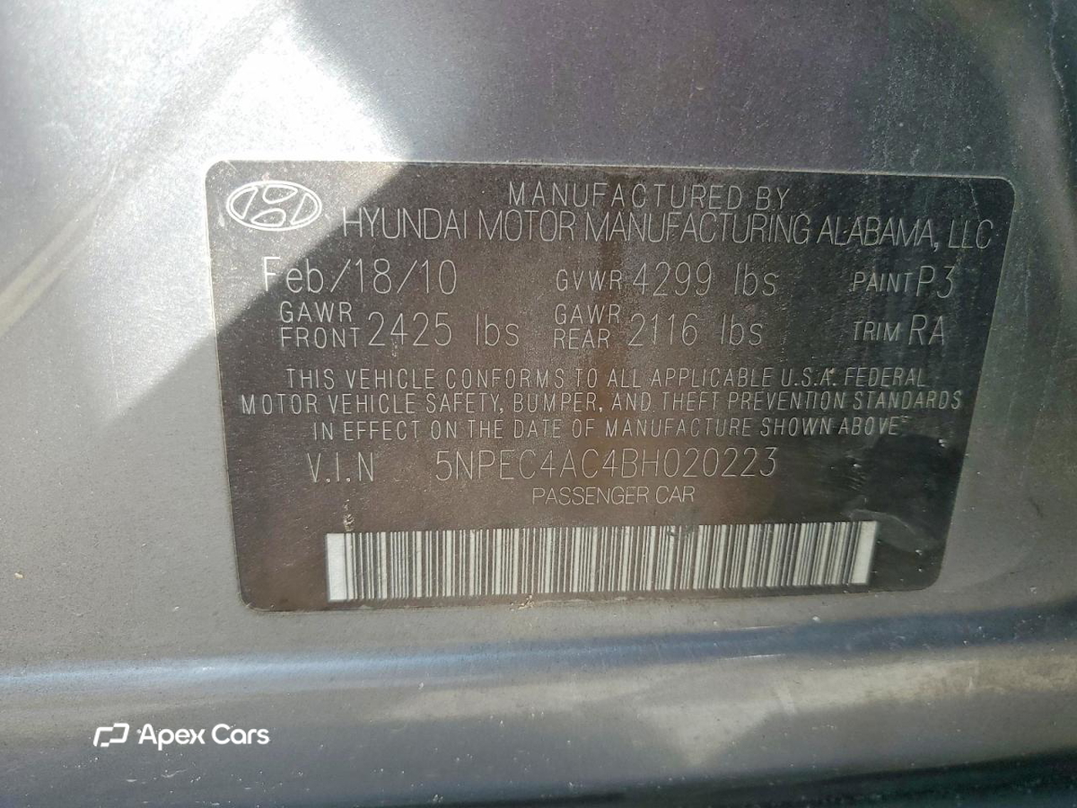Hyundai Sonata 2011