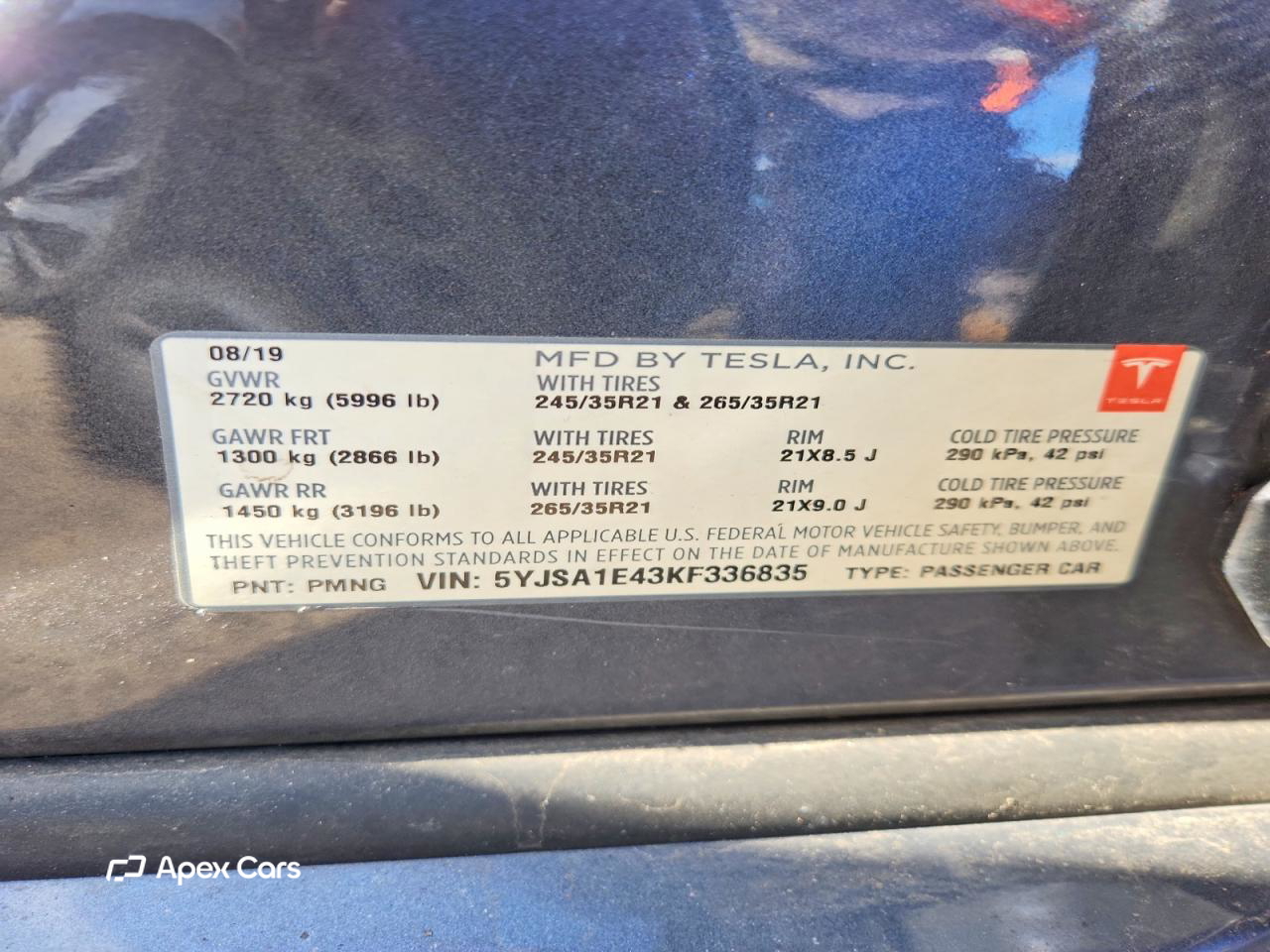 Tesla Model S 2019