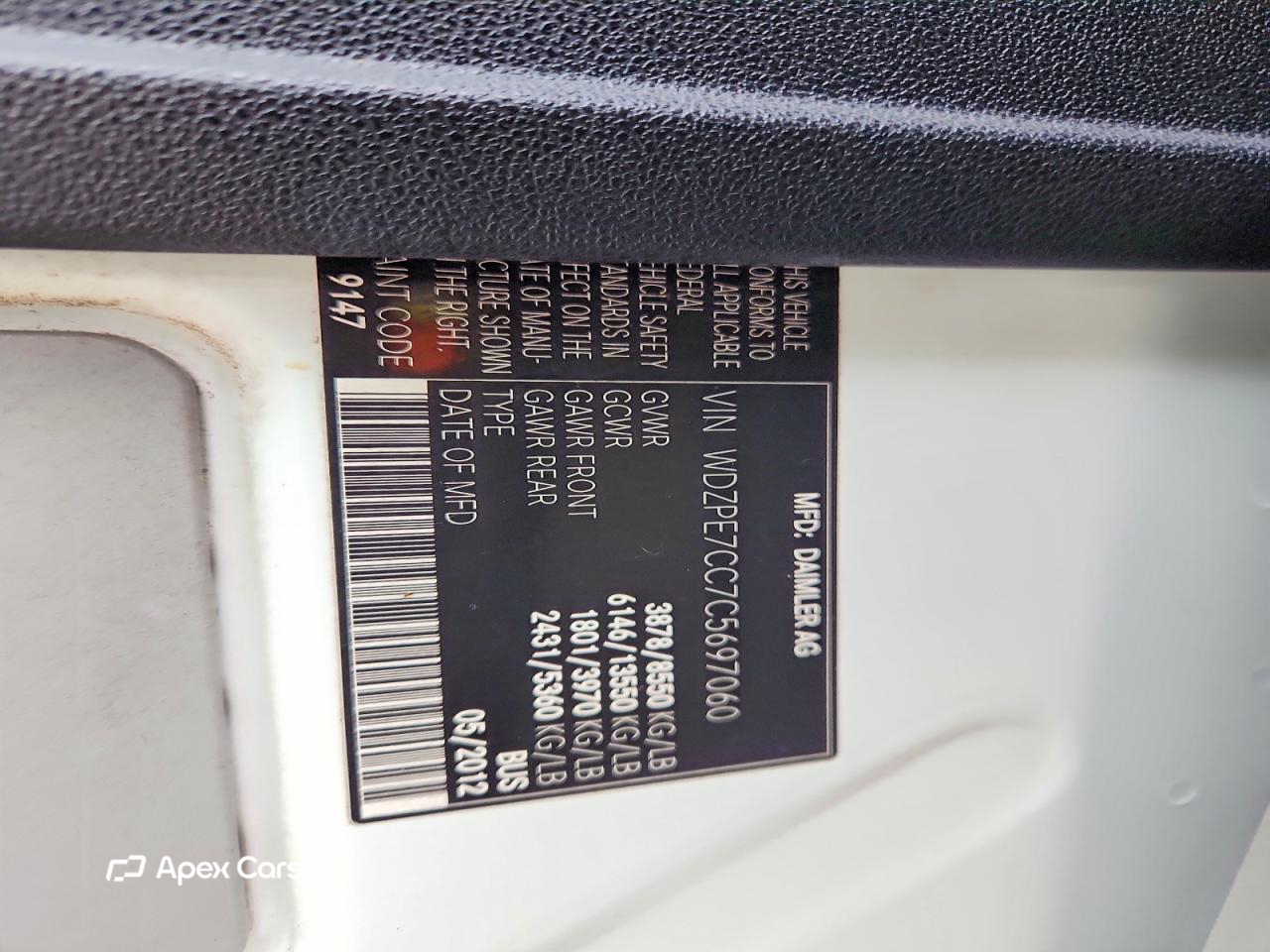 Mercedes-Benz Sprinter 2012