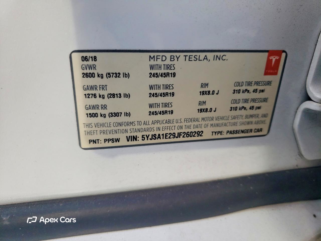 Tesla Model S 2018