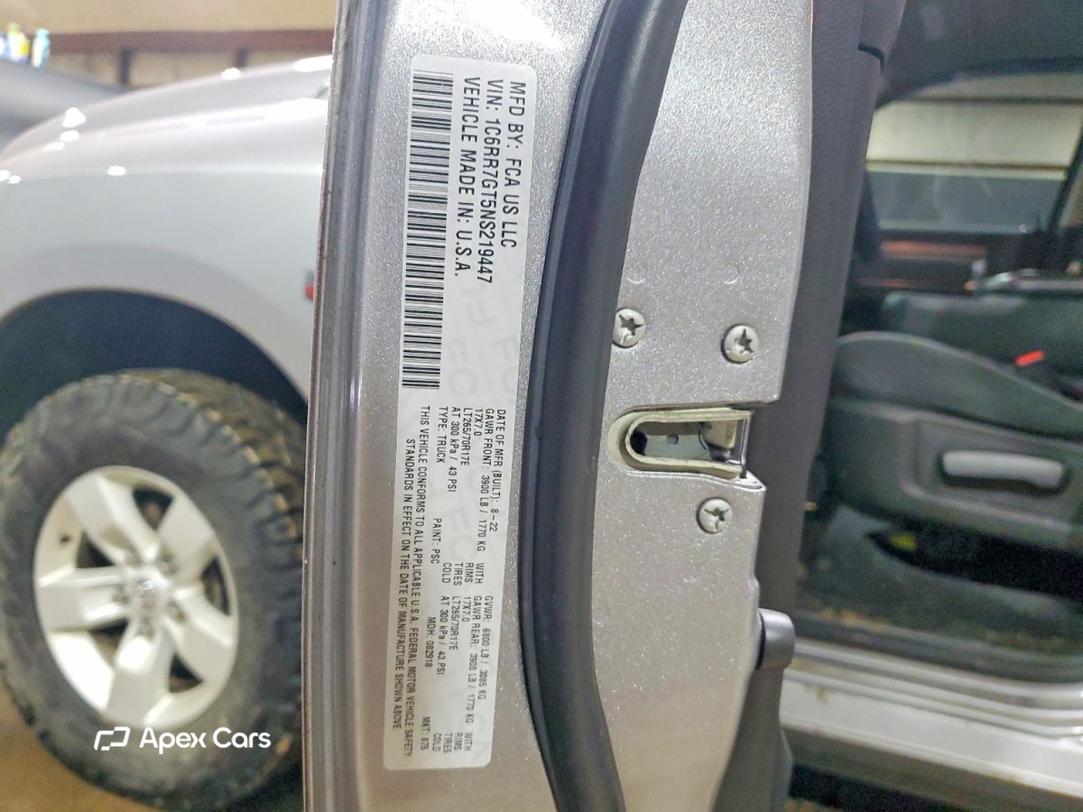 RAM 1500 2022