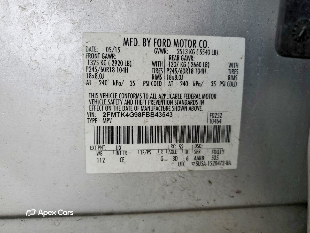 Ford Edge 2015