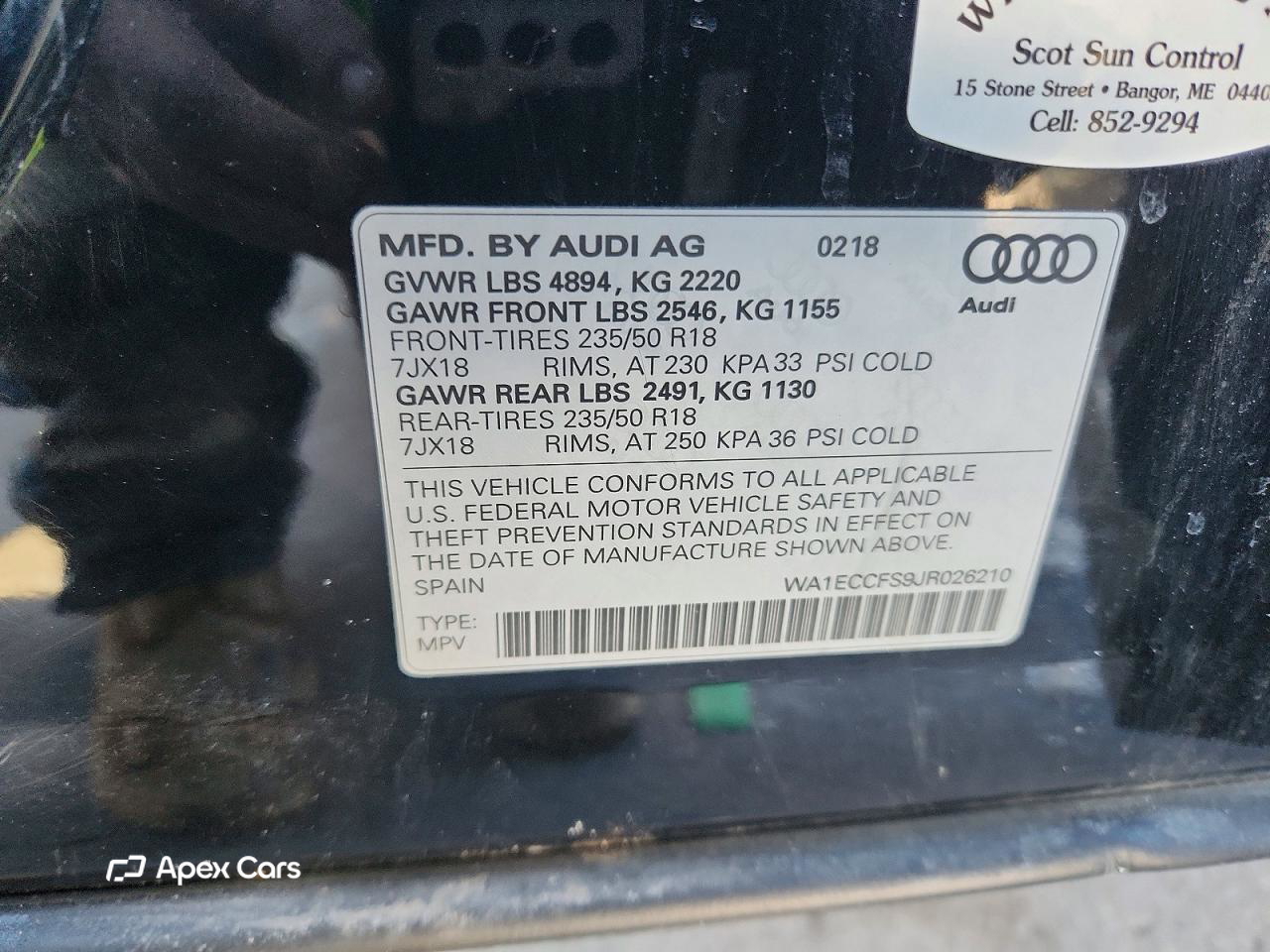 Audi Q3 2018