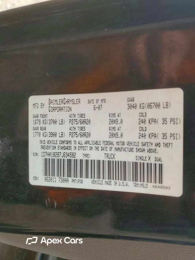 Dodge RAM 2007