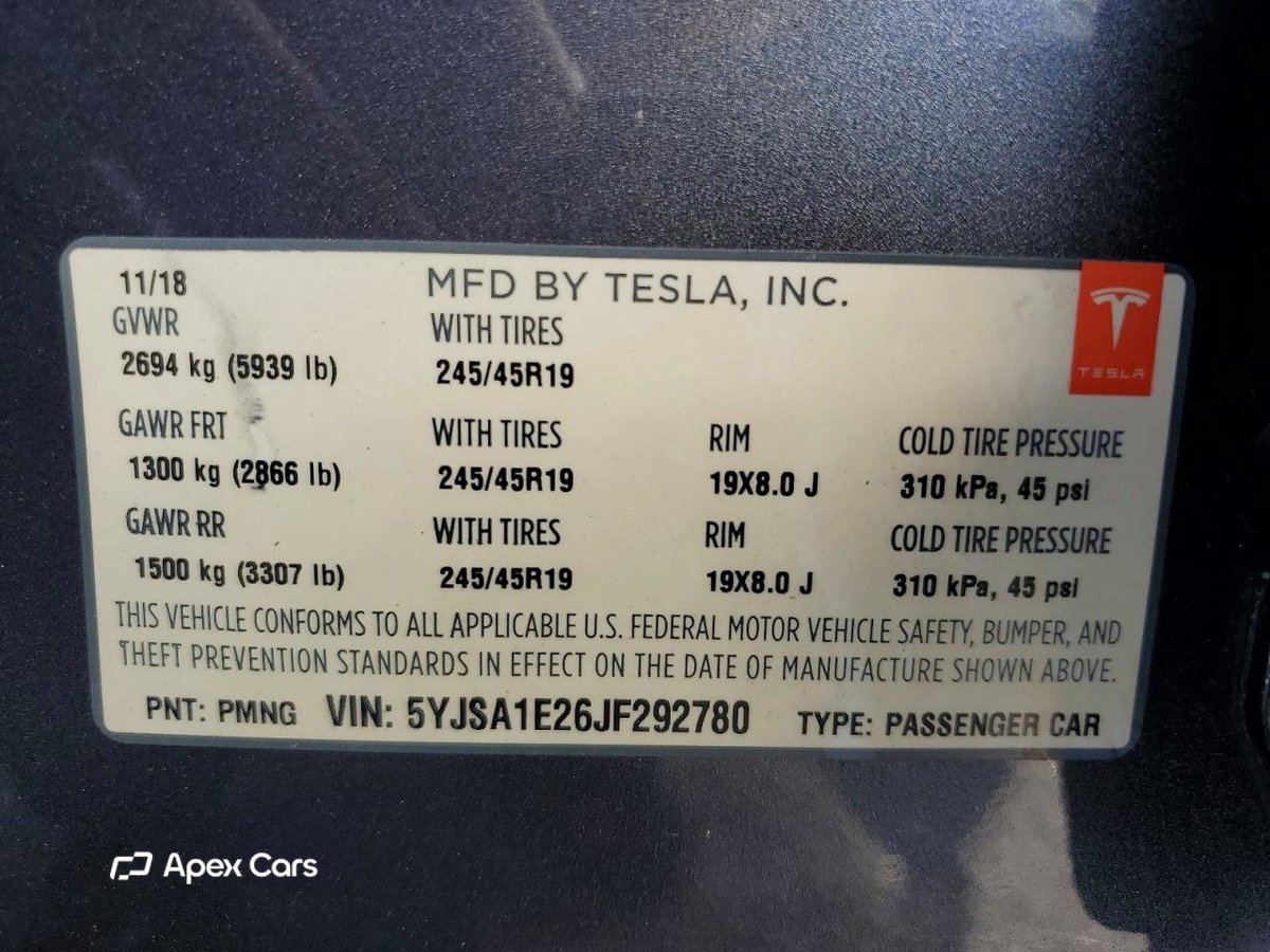 Tesla Model S 2018