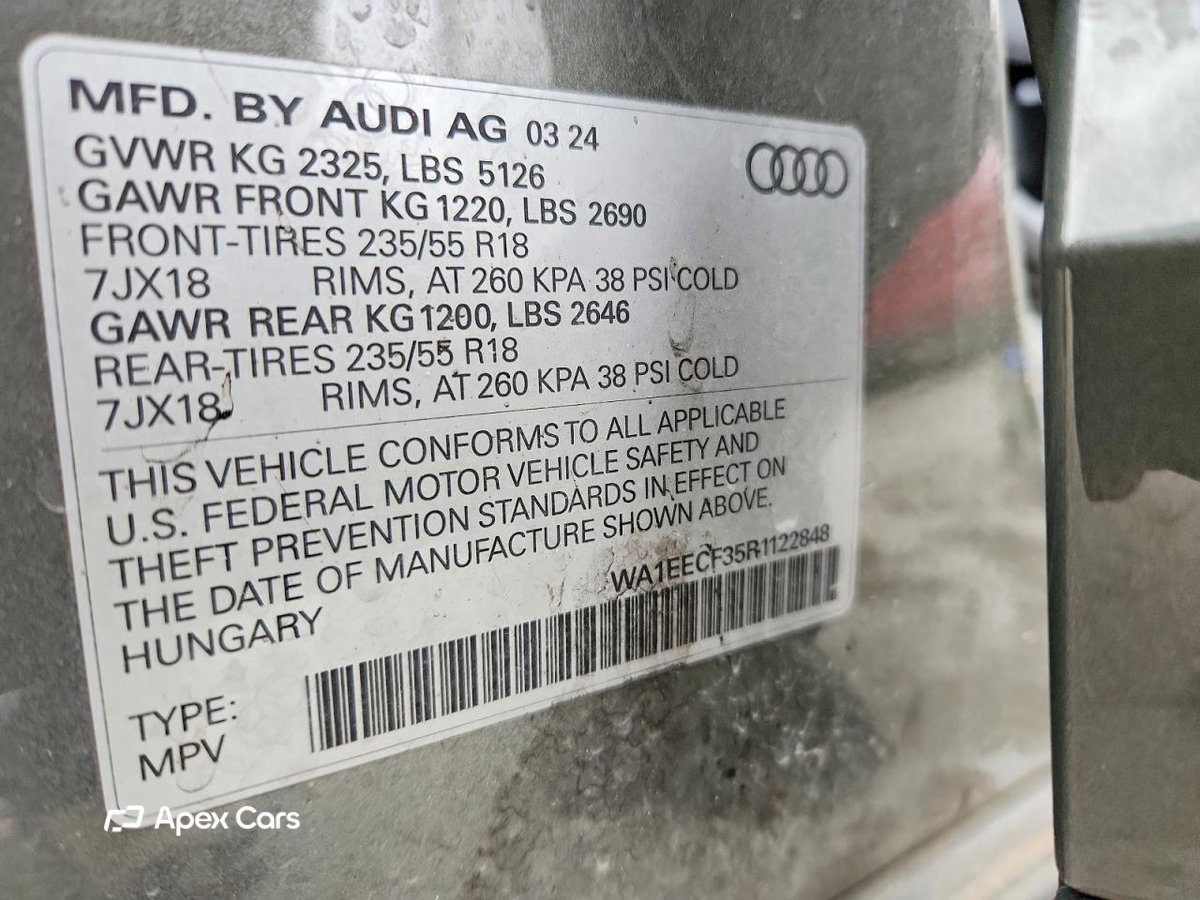 Audi Q3 2024