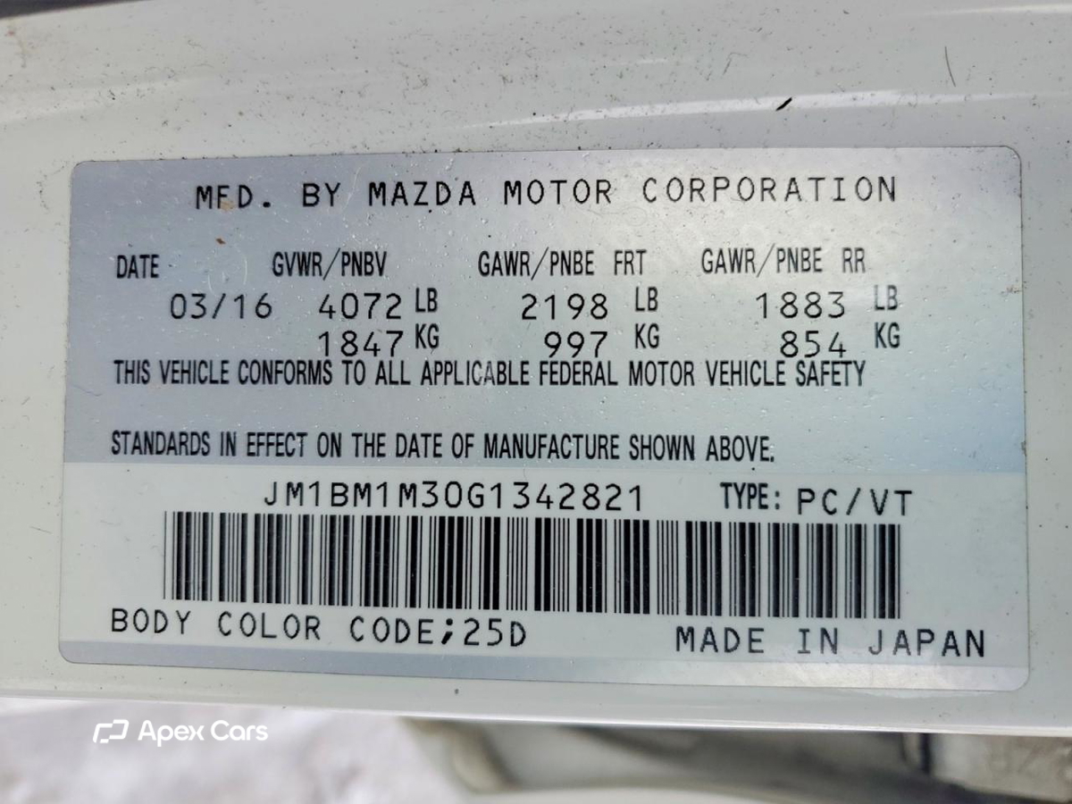 Mazda 3 2016