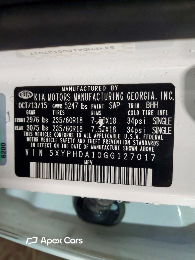 Kia Sorento 2016