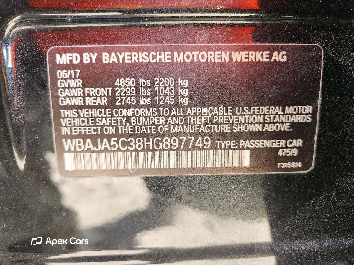 BMW Series 5 2017
