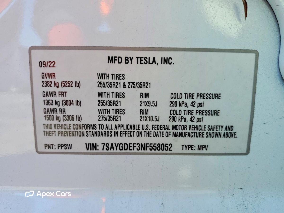 Tesla Model Y 2022
