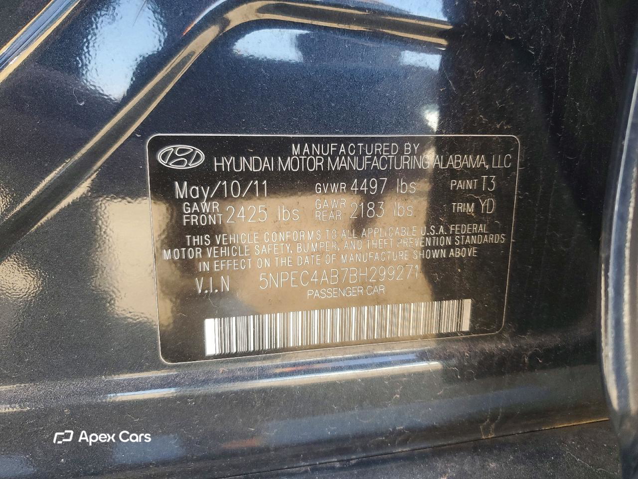 Hyundai Sonata 2011