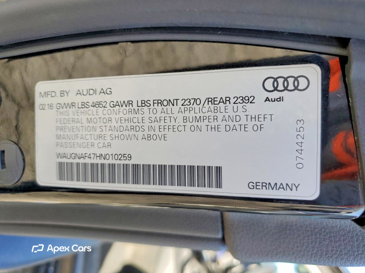 Audi A4 2017