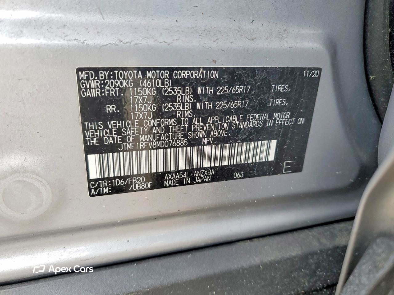 Toyota RAV 4 2021