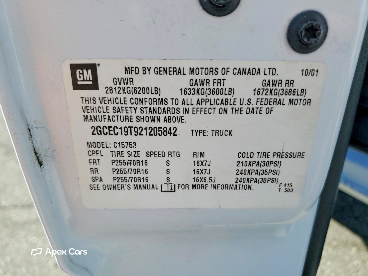 Chevrolet Silverado 2002